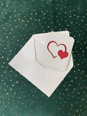 Carte Double Cœur